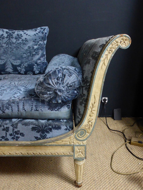 Banquette Directoire Bois Laqué