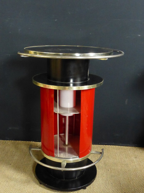 Bar Vintage Et Son Tabouret