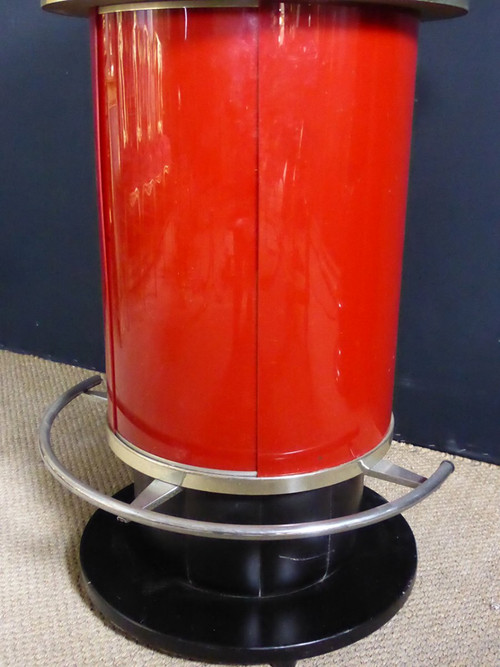 Bar Vintage Et Son Tabouret