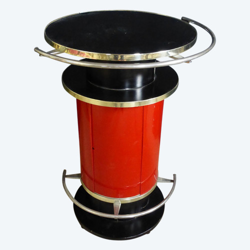 Bar Vintage Et Son Tabouret