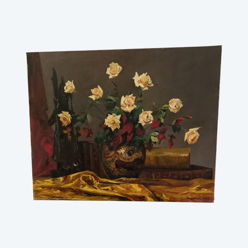 Olio su tela / Georges Degorce XIX