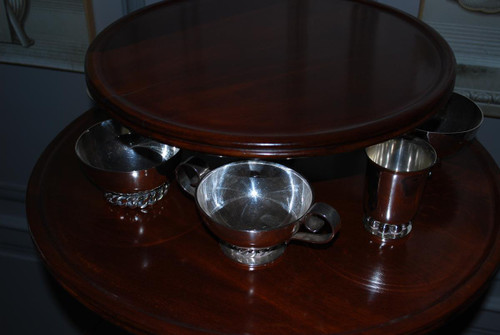 Large Mute Servant In Mahogany From Cuba Early XIX