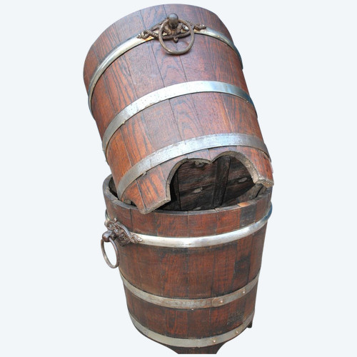Coppia Di Casse Con Alberi Di Aranci, Inghilterra XIX