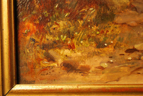 Landscape In The Moor By Georges Horlor