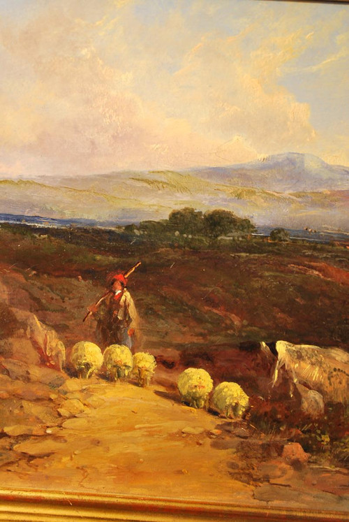 Landscape In The Moor By Georges Horlor