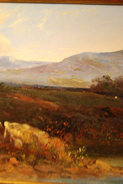 Landscape In The Moor By Georges Horlor