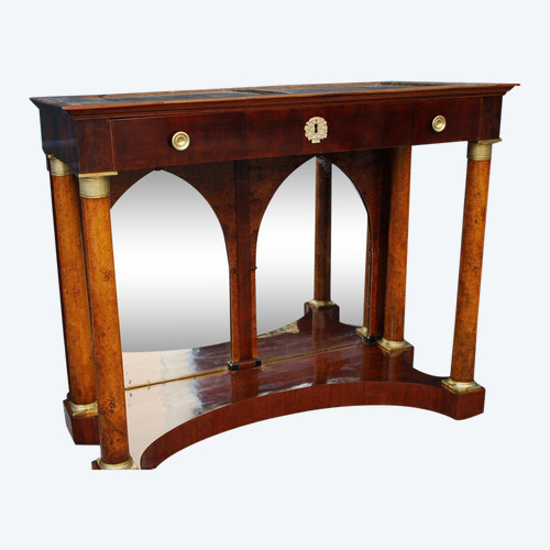 Large Empire Console Mahogany And Ash XIX