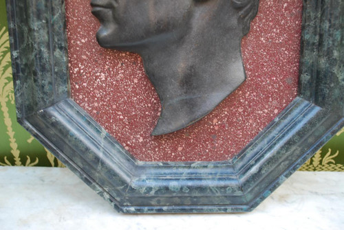 Profile D Emperor In Lead In A Frame With Pans