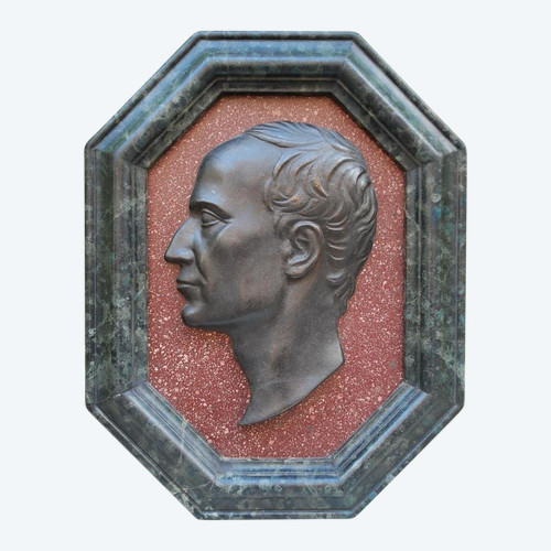 Profile D Emperor In Lead In A Frame With Pans
