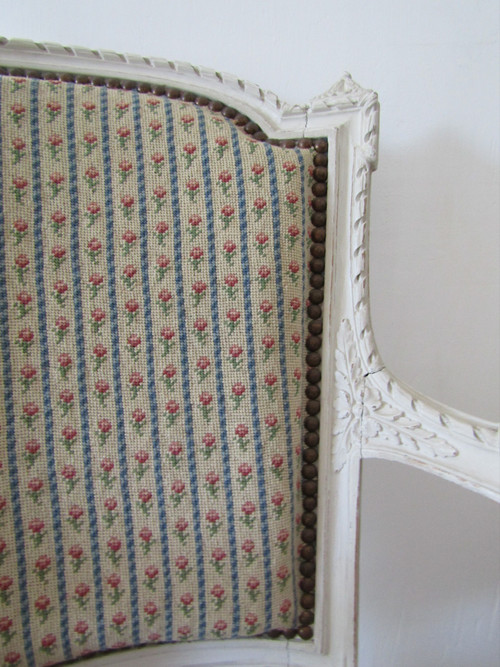 Paire de fauteuils Louis XVI