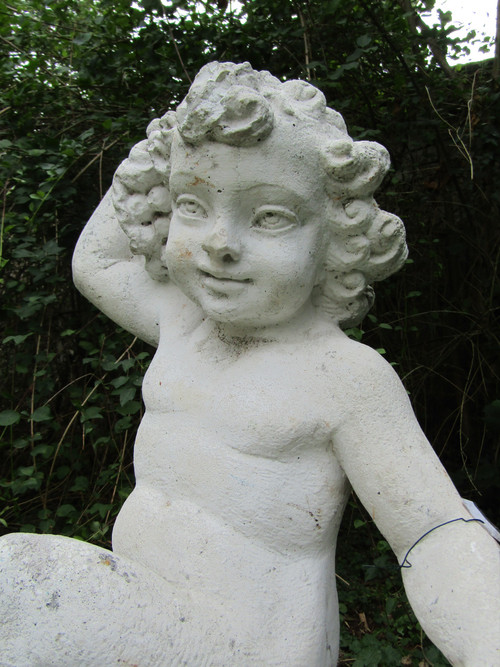 cement statue