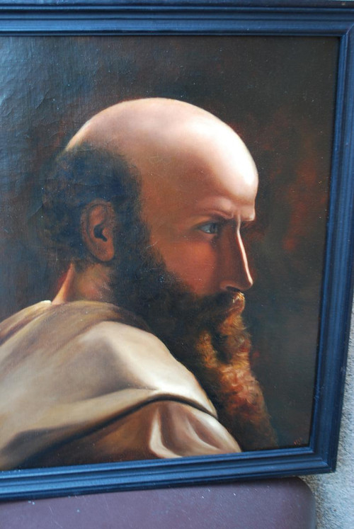 Profil D-Mann mit dem Bart XIX