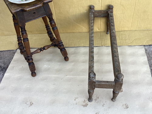 Tabouret à tiroir 