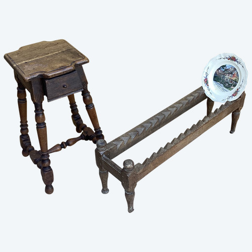 Tabouret à tiroir 