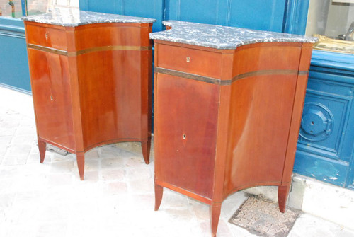 Paire De Buffets En Acajou XIXe siècle