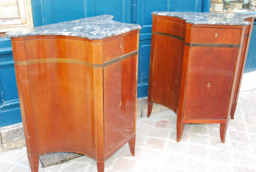 Paire De Buffets En Acajou XIXe siècle