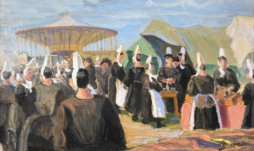 “Le Pardon de la Joie Saint Guénolé”, School of the 20th century – 2nd part 20th