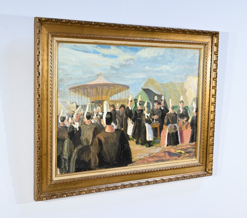 “Le Pardon de la Joie Saint Guénolé”, School of the 20th century – 2nd part 20th