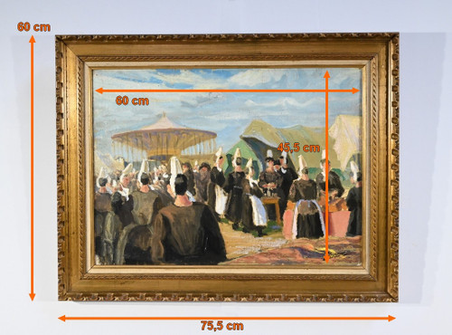 “Le Pardon de la Joie Saint Guénolé”, School of the 20th century – 2nd part 20th