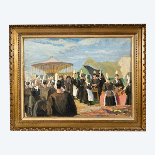 “Le Pardon de la Joie Saint Guénolé”, School of the 20th century – 2nd part 20th