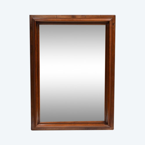 Miroir Rectangulaire en Noyer – Fin XIXe