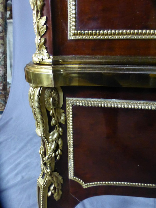 Scrivania a cilindro XIX secolo secondo Jean-Henri Riesener