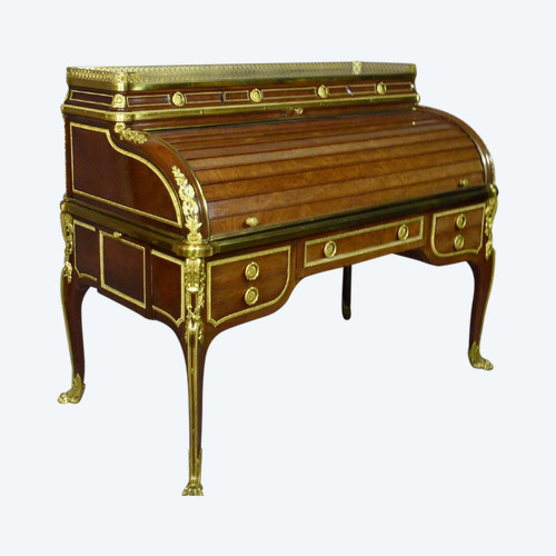 Scrivania a cilindro XIX secolo secondo Jean-Henri Riesener