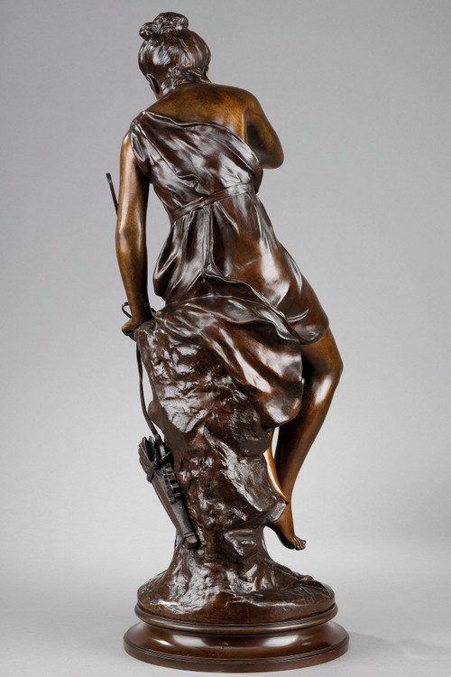 Prova di bronzo "La Source", firmata Lucie Signoret-Ledieu