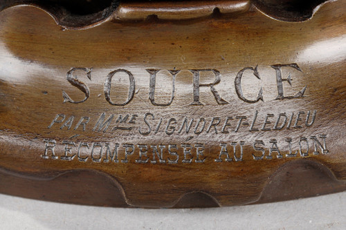 Prova di bronzo "La Source", firmata Lucie Signoret-Ledieu