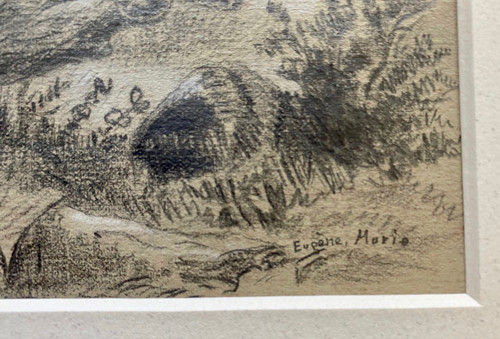 Drawing by Eugène Morio
