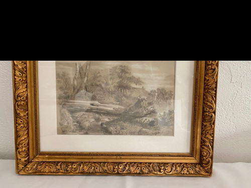 Drawing by Eugène Morio