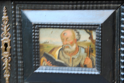 Schrank mit eglomisierten Glasplatten, Spanien XVII