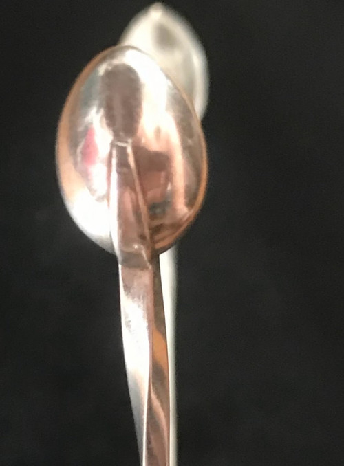 Coppia di pinze da zucchero intorno al 1920, firmate Georg JENSEN