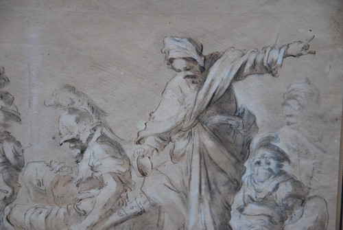 Drawing XVII, Meeting Of Characters D After Salvator Rosa