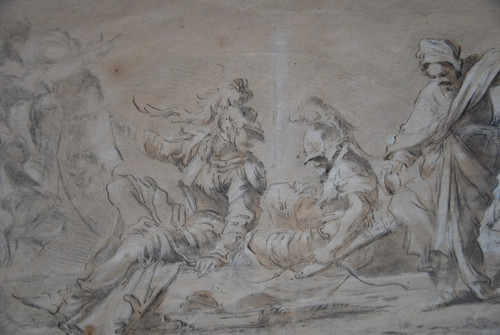 Drawing XVII, Meeting Of Characters D After Salvator Rosa