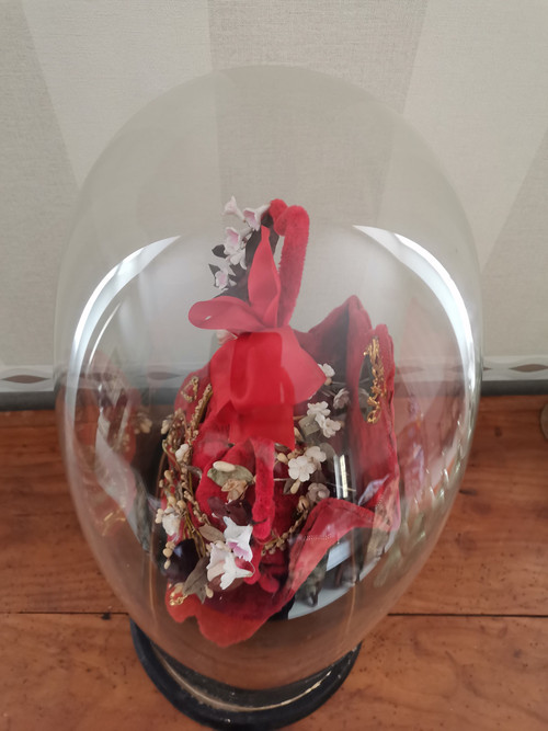 Korb oder Globus für eine Hochzeit Anfang des 20.