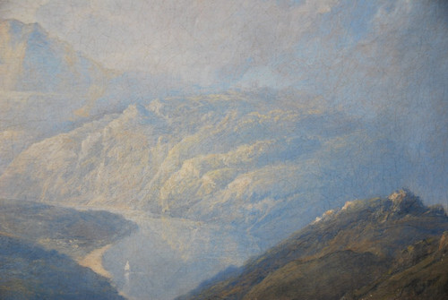 Important Mountain Landscape By François Diday