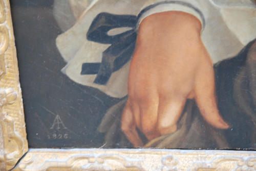 Porträt eines Mannes nach Sebastien Bourdon, 17. Jahrhundert