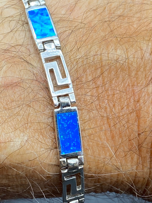 BRACCIALE IN ARGENTO E SMALTO