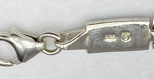 BRACCIALE IN ARGENTO E SMALTO