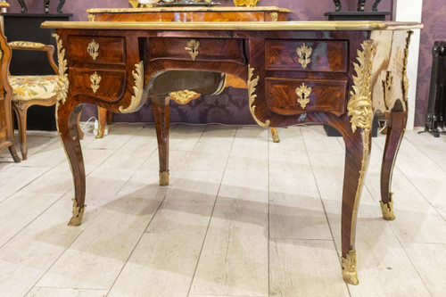 Scrivania piatta d'epoca Regency