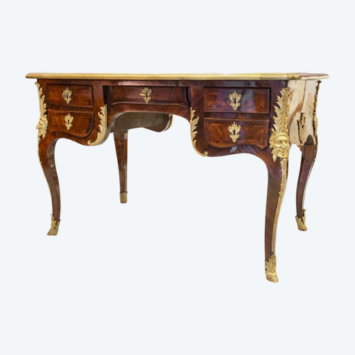 Scrivania piatta d'epoca Regency