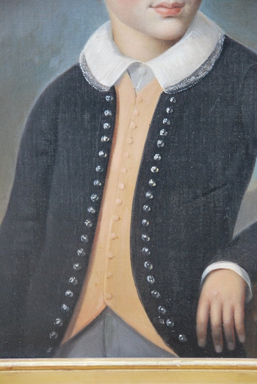 Portrait d'Un Jeune Garçon XIXe siècle