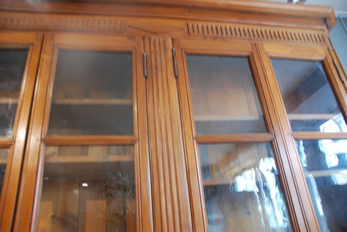 Bella libreria in noce di epoca Luigi XVI Fine XVIII secolo