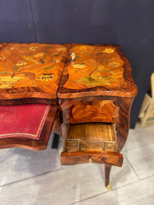 Coiffeuse D’époque Louis XV Estampillée D.genty