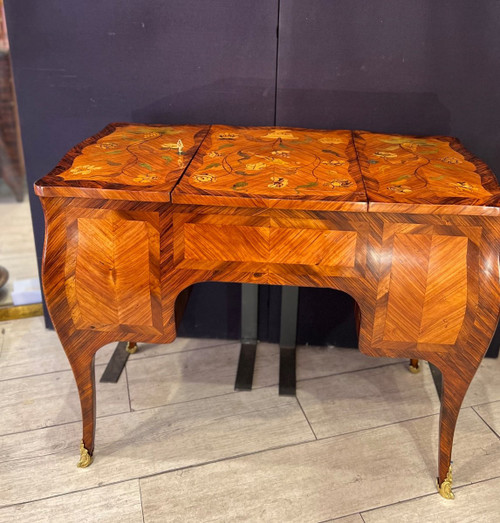 Coiffeuse D’époque Louis XV Estampillée D.genty