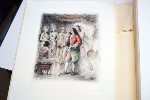 Curiosa : CRÉBILLON FILS, "TANZAÏ et NÉADARNÉ", illustrazione di Paul Émile BÉCAT