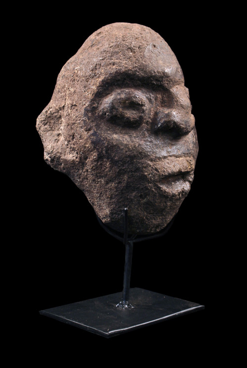 Ritual stone, oceanic art, tribal art, Papua New Guinea, sculpture, primitive art