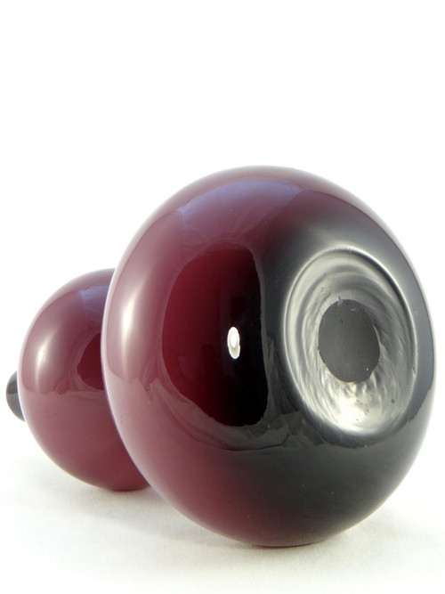 Dänemark, 1960er Jahre, Holmegaard Manufaktur, Vase Aus Geblasenem Glas Doppelschichtig.