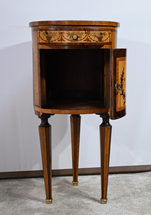 Petite Table Tambour, style Louis XVI – Fin XIXe